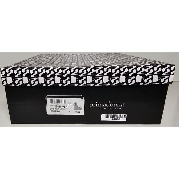 PRIMADONNA COLLECTION Women Euro Size Zebra 4.5 INCH HEEL New Corallo 09830 - Picture 12 of 12